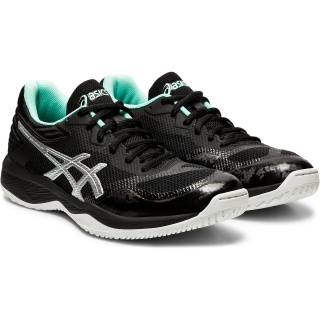 Asics Volleyballschuhe Netburner Ballistic FF schwarz/silber Damen